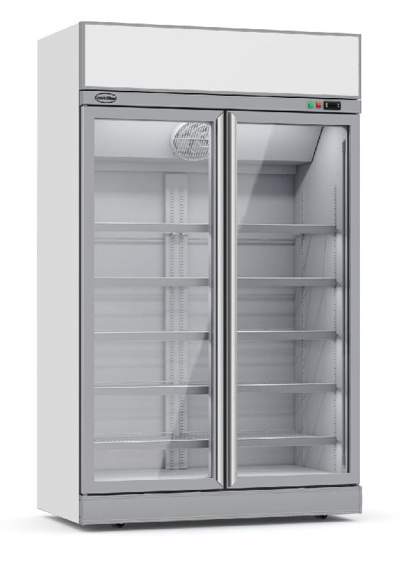 Congélateur 2 portes en verre ins-1000f COMBISTEEL 7455.2420_0