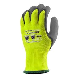 Coverguard - Gants anti froid HV jaune gris en acrylique EUROWINTER L20 (Pack de 5) Jaune / Gris Taille 9 - jaune 5450564024830_0
