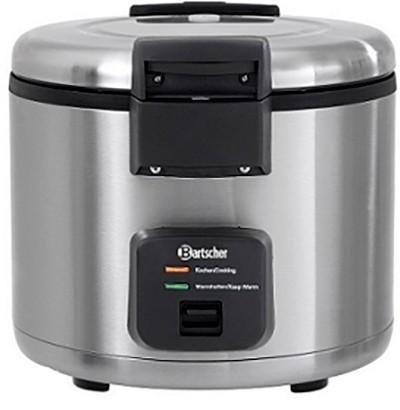 Cuiseur à riz 8 litres - inox, qualité professionnelle - pour 25 à 40 personnes_0