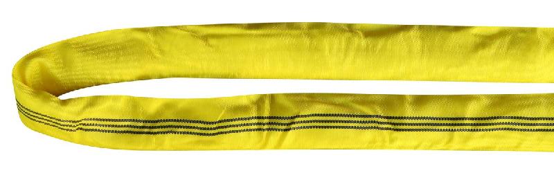 Élingue de levage tubulaire sans fin - 5 tonnes - rouge - longueur 3 m_0