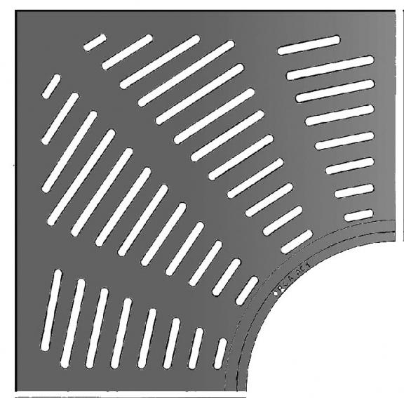 Grille d'arbre en fonte ductile FGS 500 - Série lourde - Cadre acier en 2 parties - ACIA_1