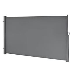 Helloshop26 - Store pour balcon latéral acier polyester 160 x 300 cm gris ardoise 03_0006573 - 3001804747761_0