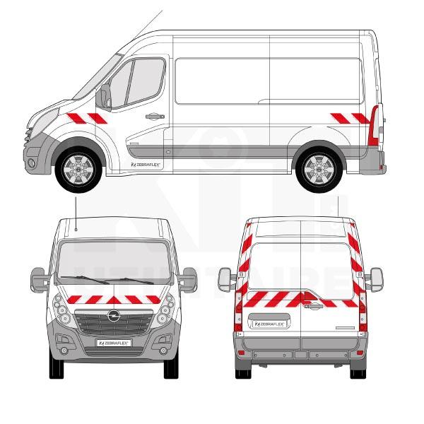 Kit de balisage OPEL Movano L1H1_0