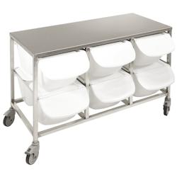 L2G Table pour bacs à ingrédients inox 90 x 140 x 70 cm L2G - TABLAC - TABLAC_0