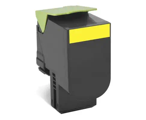 Lexmark 802SY Cartouche de toner 1 pièce(s) Original Jaune_0