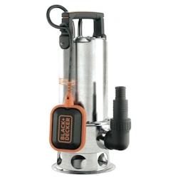 Pompe Vide Cave Eaux Sales 1100W - Pompe à Eau Débit max 16500 l/h Élévation 10.5m Black+Decker - gris 95426_0