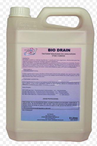 Produit de  traitement biologique de canalisation et bac a graisse - bio drain_0