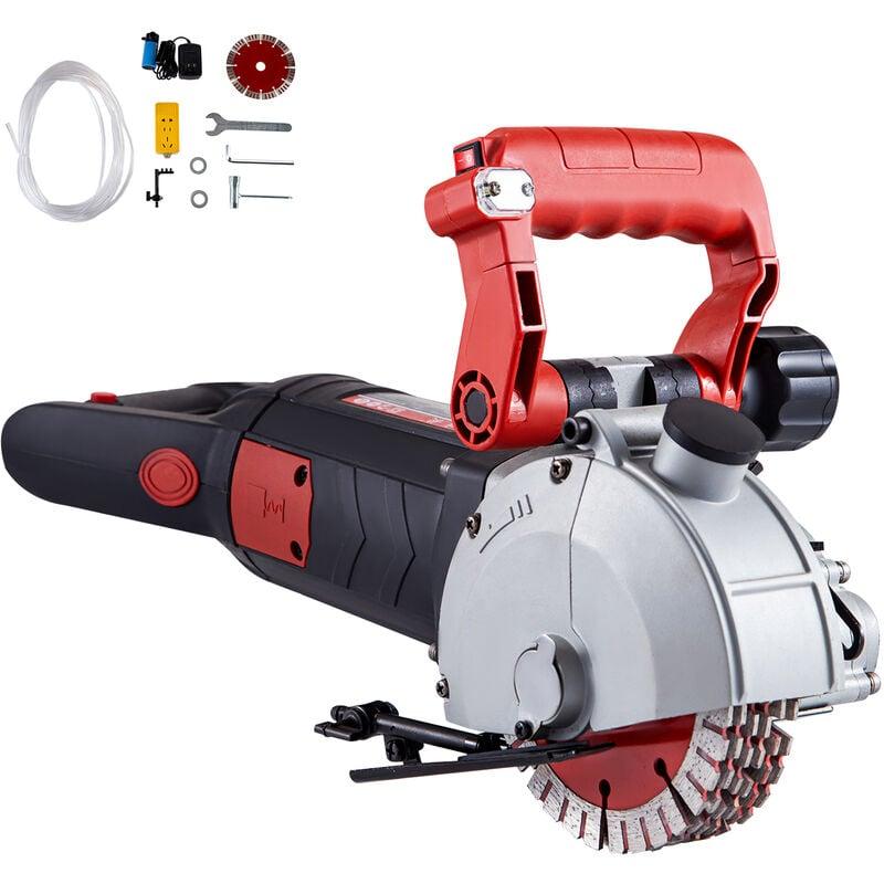 Tronçonneuse Thermique Scie à Béton électrique 5000W - Coupe Jusqu'à 29cm (diamètre Lame 400mm) Découpe Thermique