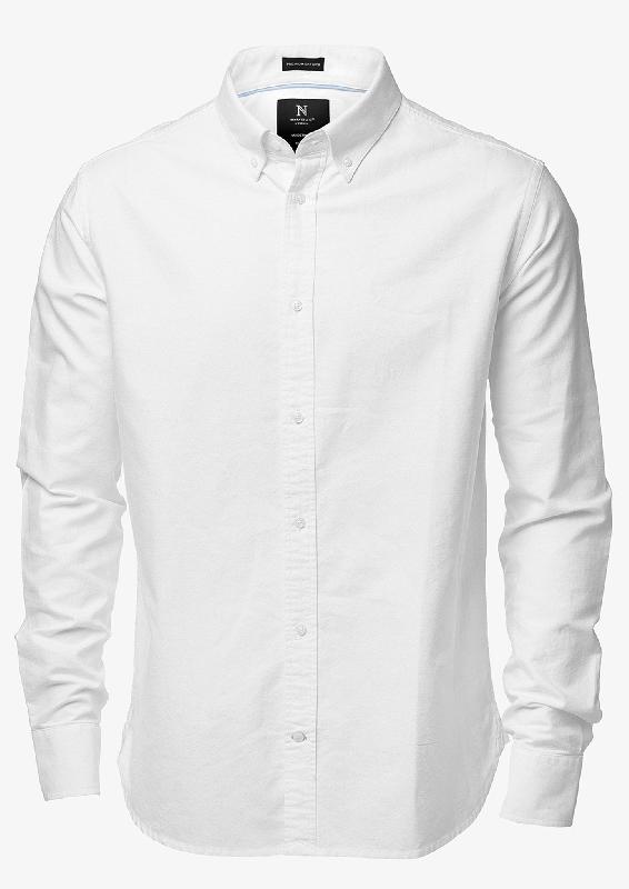 Chemise Oxford classique - Rochester Modern Fit Homme - Blanc - Nimbus_0