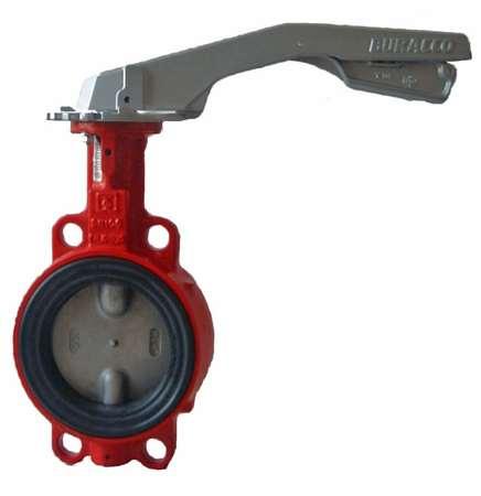 Vanne papillon - fluide industriel - NBR 914T - DN80 - norme EN593 et ISO 5211_0
