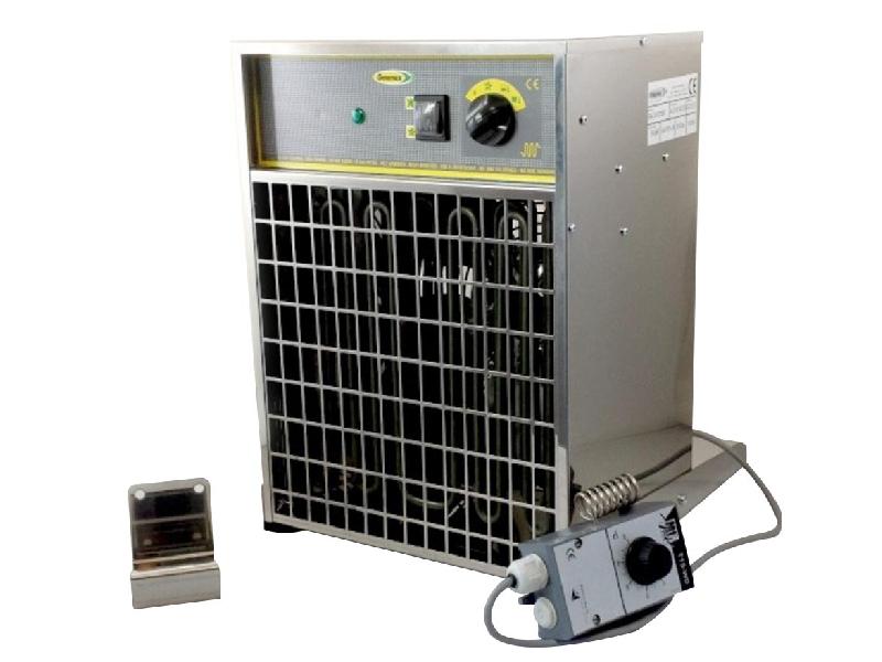 Aérotherme électrique inox - mobile avec thermostat de sécurité intégré - 3 modèles disponibles (4-6W, 6-9W, 8-12W)_0