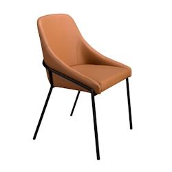 AC ANGEL CERDA Angel Cerdá Chaise en similicuir orange 4161C 53 x 59 x 83 - orange fourrure 8435631034094_0
