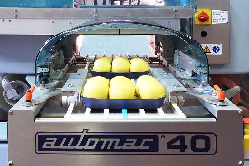 Automac 40 - Conditionneuse automatique Fabbri Group - acier inoxydable, 40 paquets par minute, 2 bobines de film_0
