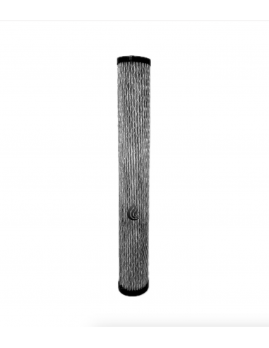 Bi-Filtre Disruptor® 20 pouces 2,5 x 20 - Réf AD20 - Élimine chlore, bactéries, kystes et virus avec débits élevés_0
