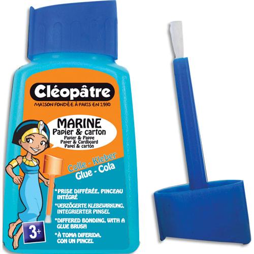 Cleopatre pot de colle marine en 80 gr avec pinceau incorporé_0