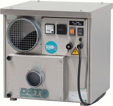 Déshydrateur Consorb DC-31 T10/T16 - Déshumidificateur industriel en inox avec roue lavable_0