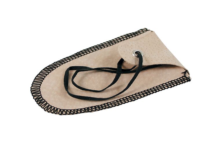 Doi 7016 SI - Matériel de secourisme - Farmor - Doigtier en cuir avec lacette de 50 cm_0