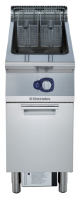 Friteuse gaz - 23 L - Acier inoxydable - Brûleurs AISI 304 - Température 120 à 190°C - Réf. 391079_0