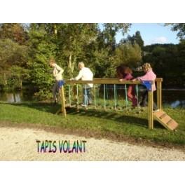 Jeu éducatif d'équilibre pour enfants - Le Tapis Volant - 3 à 10 ans - Scellement niveau 0 - Normes EN 1776_0