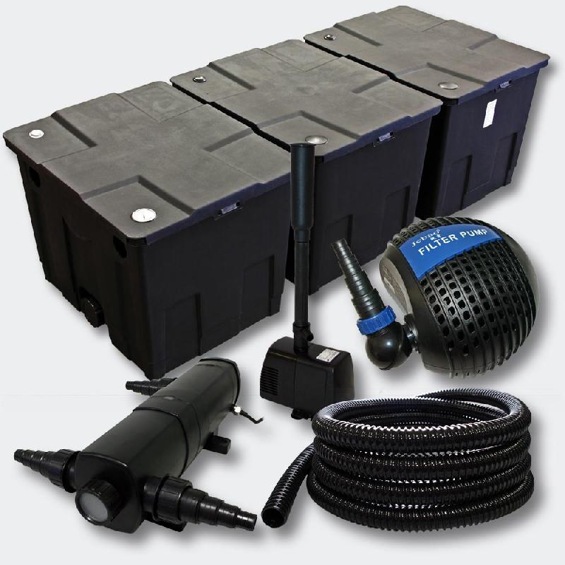 Kit de filtration de bassin 90000l 18 watts uvc stérilisateur pompe fontaine 4216454
