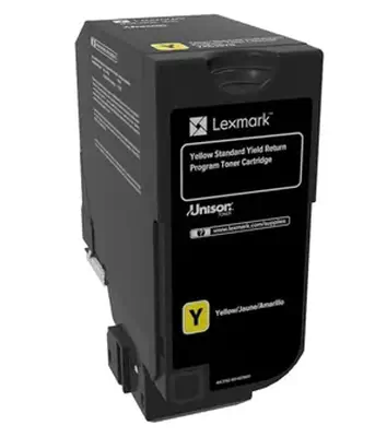 Lexmark 74C2SY0 Cartouche de toner 1 pièce(s) Original Jaune_0