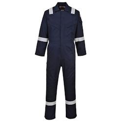 Portwest - Combinaison de travail résistante aux flammes légère et antistatique Bleu Marine Taille 4XL - XXXXL bleu 5036108197644_0