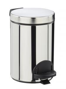 Poubelle 3l sanelia inox seau anti-bacterien_0