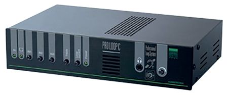 Ry-il-170m2 - Amplificateur BIM - Boucles magnétiques pour malentendants - Bouyer Systèmes - Dimensions 295 x 65 x 205 mm_0