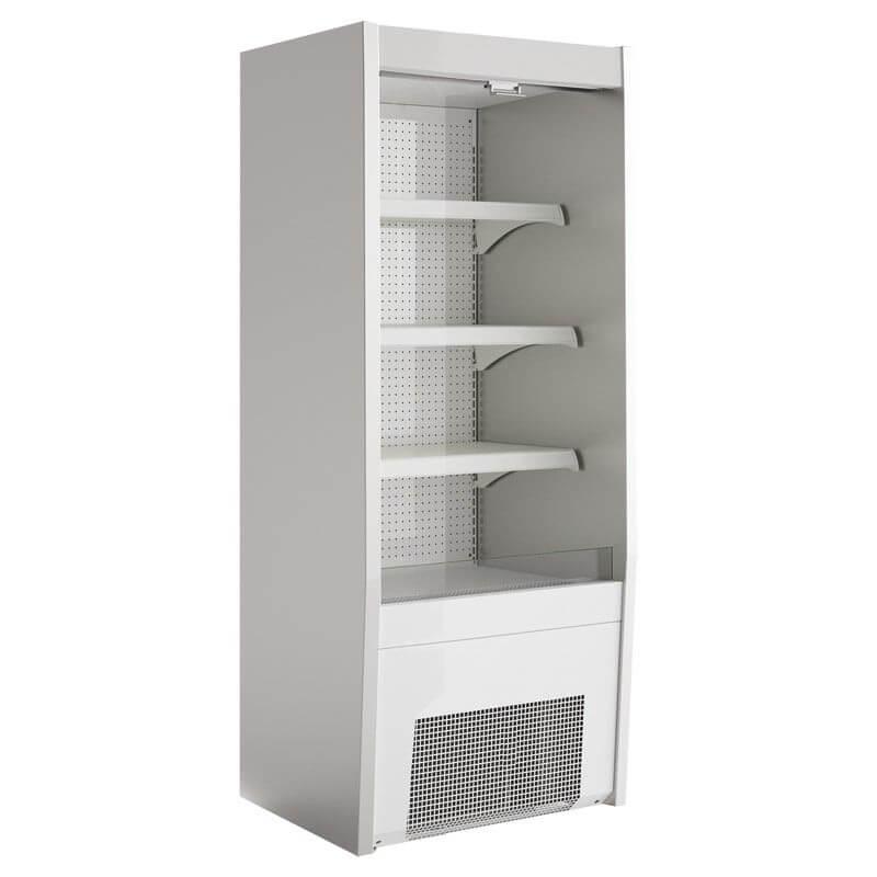 SOFRACOLD - Vitrine murale blanche - +2°C / +4°C - Éclairage LED et étagères inclinables_0
