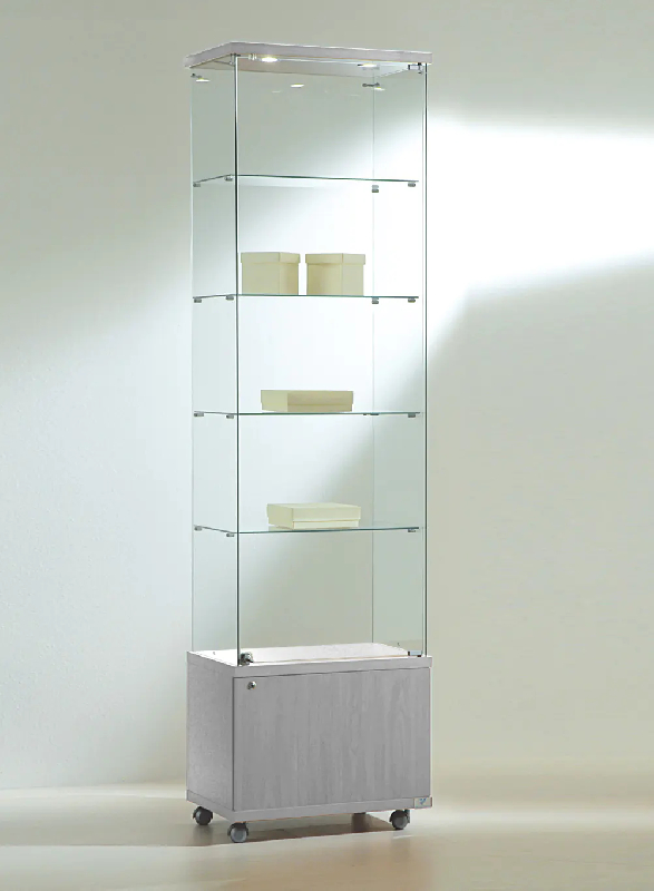 Vitrine haute meuble bas 6/22mva - gris_0