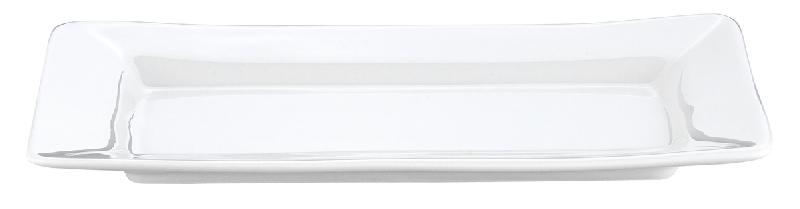 PLAT RECTANGULAIRE BLANC PORCELAINE 26 CM QUARTET PILLIVUYT
