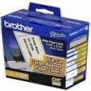 300 ÉTIQUETTES DE CLASSEMENT AUTOCOLLANTES BLANCHES 17X87MM BROTHER POUR QL500...