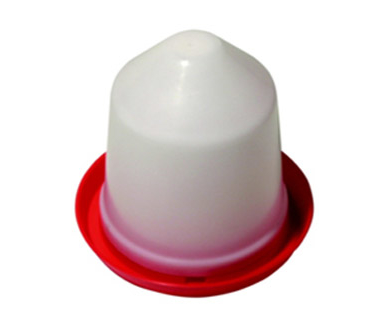 Abreuvoir manuel à siphon 5L pour volaille - plastique, galvanisé ou inox - capacité de 1,5 à 30 litres_0