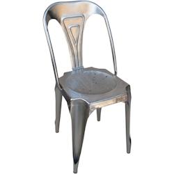 Antic Line Créations Chaise Vintage en métal Argent - 3700866301620_0