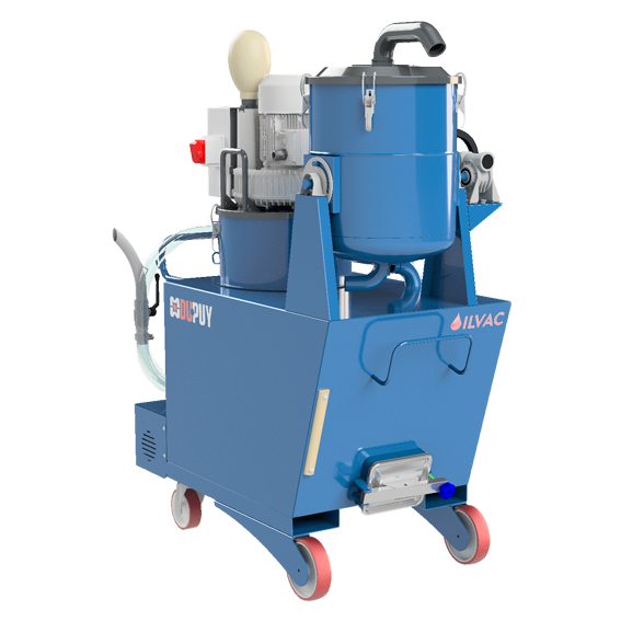 Aspirateurs huile et copeaux DUPUY OILVAC 300 - Référence : PERIE-7827 - disponible en location et en vente - 4 kW - 300 lt_0