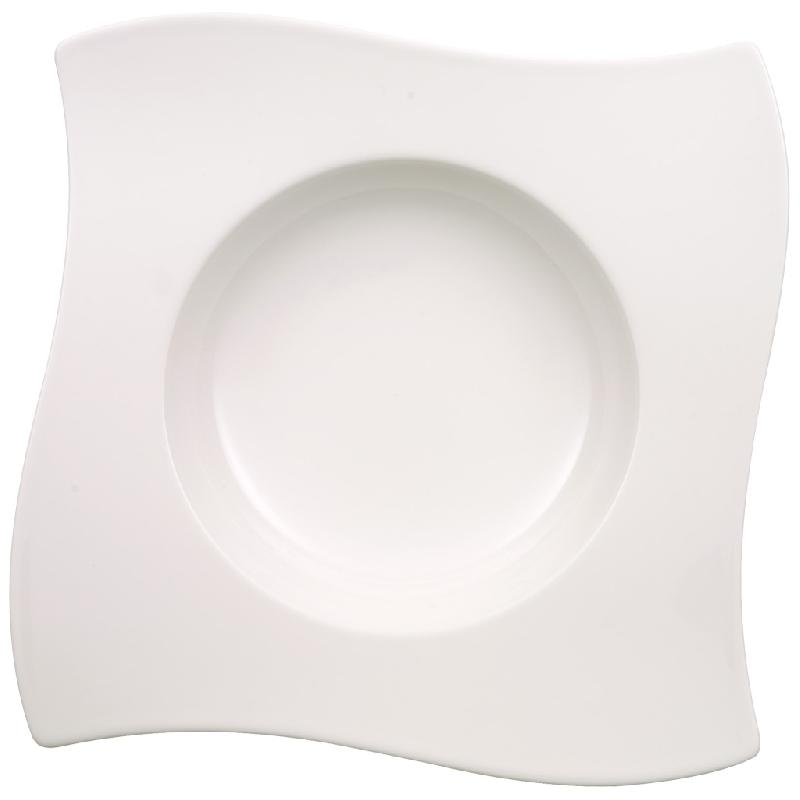 ASSIETTE VILLEROY & BOCH NEWWAVE CARRÉE CREUSE 0,35 L
