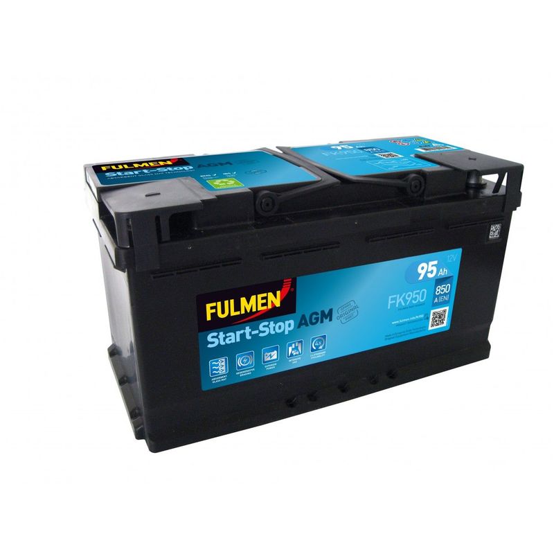 Batterie Voiture Fulmen Start Stop Agm Fk950 12v 95ah 850a Comparer Les Prix De Batterie Voiture Fulmen Start Stop Agm Fk950 12v 95ah 850a Sur Hellopro Fr