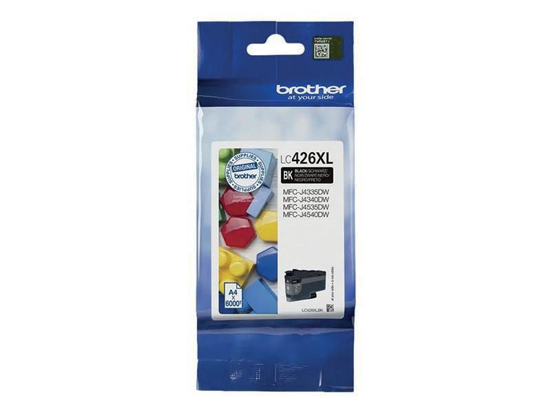 BROTHER LC426XLBK CARTOUCHE D'ENCRE ORIGINALE GRANDE CAPACITÉ - NOIR