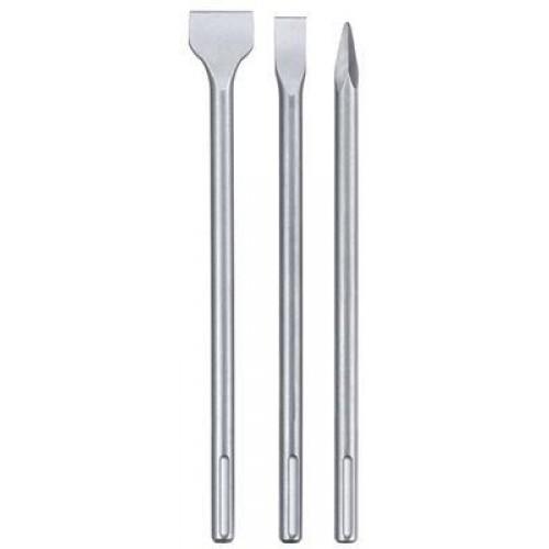 BURINS SDS-MAX POUR MARTEAU PIQUEUR - LOT DE 3 KWB