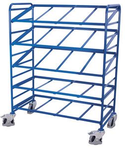 Chariot porte-bac - Variofit - 69.5 kg - SW‑610.300 - norme européenne, inclinaison réglable et roues anti-trace_0