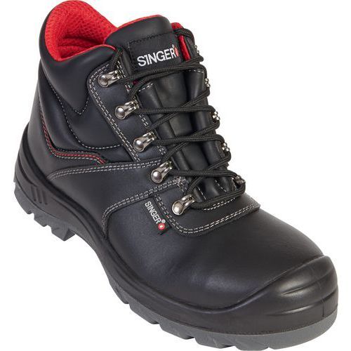 CHAUSSURE DE SÉCURITÉ HAUTE NOIRE DE TAILLE 41 - SINGER SAFETY