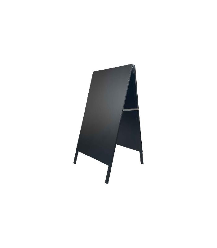 Chevalet métallique noir - Dimensions 117 x 60 cm - Fabrication française - Référence : IP316_0