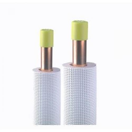 COURONNE BI-TUBES CUIVRE ISOLÉS BS2D0 M1 - 1/4+5/8 0,8MM - 20M EID