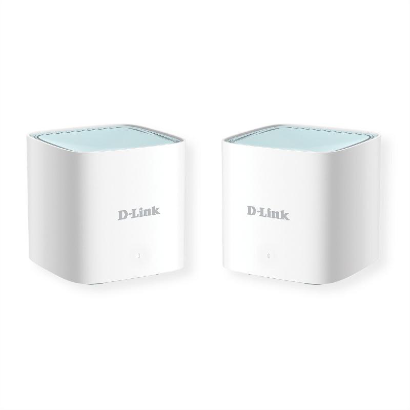 D-Link M15-2 EAGLE PRO AI AX1500 Système Mesh, Pack de 2 - blanc M15-2_0