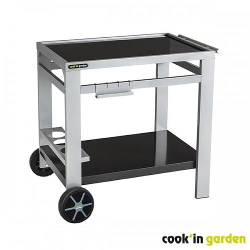 DESSERTE EN MÉTAL NOIR - MÉDIA M COOK IN GARDEN