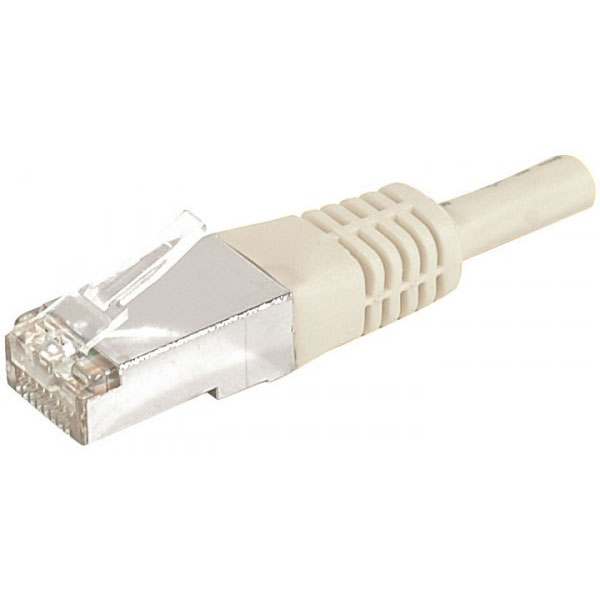 DEXLAN CORDON RJ45 CATEGORIE 6A F/UTP GRIS - 3 M