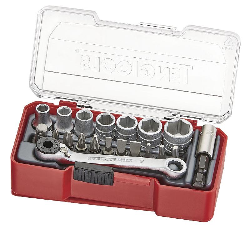 DOUILLES ET EMBOUTS 1/4 20 PCS TENG TOOLS TJ1420