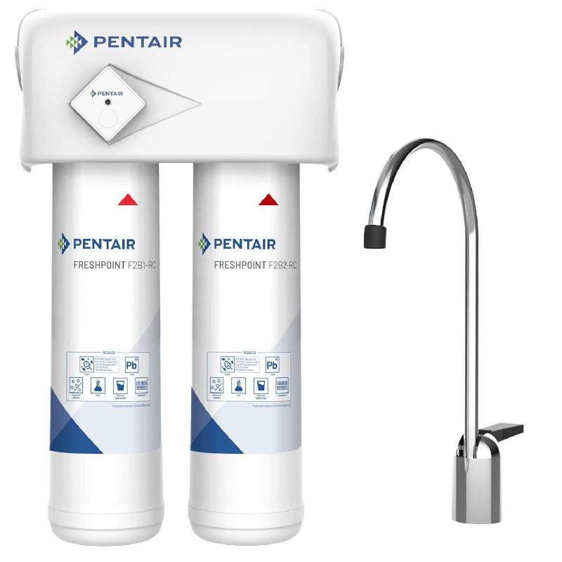 Filtre PENTAIR freshpoint f2000-b2m pfas à 2 étapes et contrôleur de remplacement cartouches_0