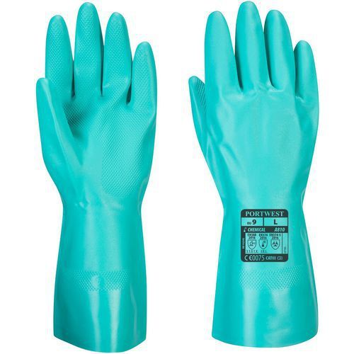 GANTS DE MANUTENTION DE PROTECTION CHIMIQUE NITROSAFE A810 7 - PORTWEST