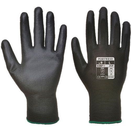 GANT DE MANUTENTION ENDUCTION PU A129 NOIR 7 - PORTWEST